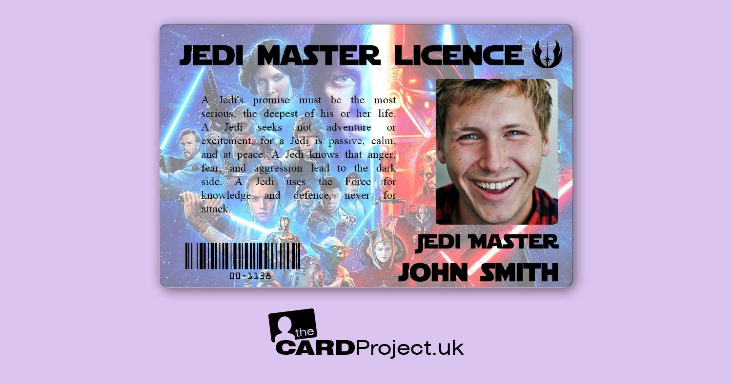 Jedi Master Licence, Cosplay, Film and Television Prop (FRONT)